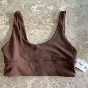 Lululemon Align Bra. Reversible. Light support. Color Java. Size 10
